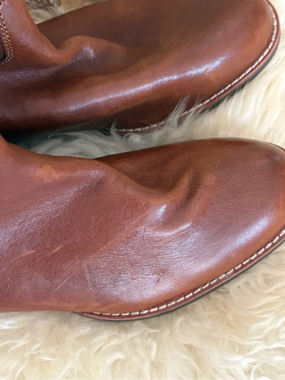 New Ariat Chestnut Brown  Leather Riding Boots